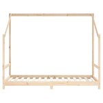 vidaXL Cadre de lit pour enfants 2x(90x190) cm bois de pin massif