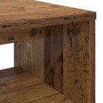 vidaXL Meuble TV Bois ancien 100 x 35 x 40 cm Bois d'ingénierie