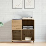 Buffet en bois vieilli vidaXL 84 5x38x89 cm en bois d'ingénierie