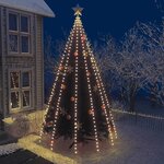 vidaXL Guirlande lumineuse filet d'arbre de Noël 500 LED 500 cm