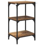 vidaXL Bibliothèque Bois ancien 40 x 33 x 70.5 cm Bois d'ingénierie