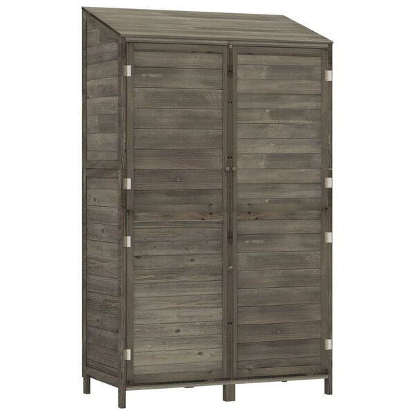 vidaXL Remise de jardin Anthracite 102x52x174 5cm Bois de sapin solide