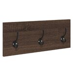 vidaXL Ensemble de meubles de couloir 4 Pièces chêne marron