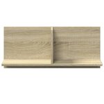 vidaXL Armoire murale 70x16 5x30 cm chêne sonoma bois d'ingénierie