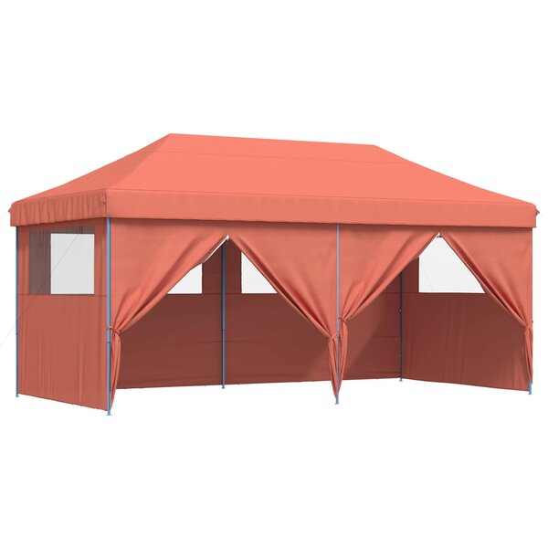 vidaXL Tente de fête Terre cuite 292 x 580 x 315 cm Tissu Oxford