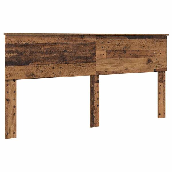 vidaXL Tête de lit Bois Ancien 200 cm Bois d'ingénierie