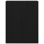 vidaXL Meuble mural Chêne noir 69 5 x 34 x 90 cm Bois d'ingénierie