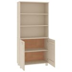 vidaXL Buffet HAMAR Bois massif de pin Marron miel