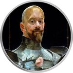 Pièce de monnaie en Argent 500 Francs g 10 Millésime 2024 170th Anniversary of Jacek Malczewski SELF PORTRAIT IN ARMOR