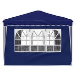 vidaXL Tente de fête pop-up 288 x 288 x 245 cm Bleu Tissu Oxford