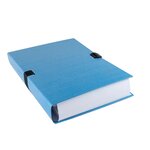 Chemise à dos extensible N'CLIP, A4, bleu EXACOMPTA