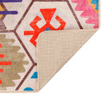 vidaXL Tapis lavable multicolore 80x150 cm antidérapant