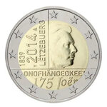 2 euros commémorative Luxembourg 2014 - Indépendance.