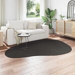 vidaXL Tapis HUARTE Anthracite 160 x 230 cm Polyester