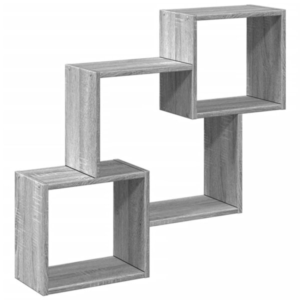 vidaXL Armoire murale 78x18x71 cm sonoma gris bois d'ingénierie