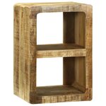 vidaXL Meuble TV 36x30x54 cm en bois massif de manguier