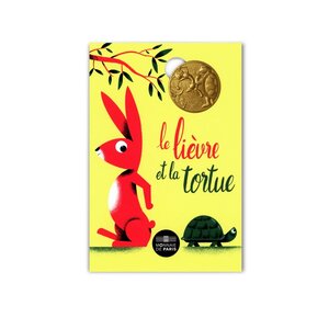 Jean de La Fontaine – Cartelette Fable - Le Lièvre et la Tortue