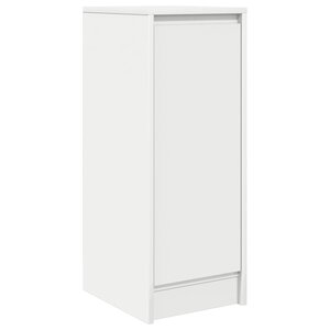 vidaXL Buffet blanc 29 5x34x76 cm bois d'ingénierie