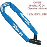 Chaîne antivol vélo à clé