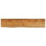 vidaXL Dessus de table à bord vivant 140x40x3 8cm bois massif manguier