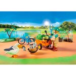 PLAYMOBIL 71600 - My Life Parc animalier avec visiteurs