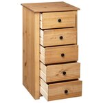 vidaXL Buffet 46x40x89 cm Pin Gamme Panama