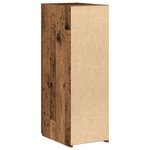Buffet vidaXL en vieux bois 30x42 5x93 cm en bois d'ingénierie