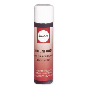 Colorant pour savon Rouge feu 10ml