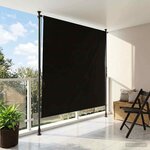 vidaXL Store Roulant Extérieur Noir 120 x 270 cm
