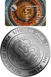 Pièce de monnaie en Palladium 1 Dollar g 0.031 (1/1000 oz) Millésime 2026 TEMPLE OF HEAVEN 1/1000 (PRÉCOMMANDE)