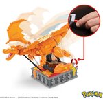 Mattel HMW05 - Mega Pokémon - Figurine action Dracaufeu articulée 28cm