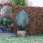 Nature Couvertures polaire d'hiver 3 Pièces 50 g/m² 100x50 cm vert