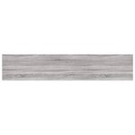 vidaXL Étagères murales 4 Pièces sonoma gris 100x20x1 5cm bois ingénierie