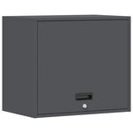 vidaXL Armoire murale pour garage Anthracite 60 x 40 x 53 cm