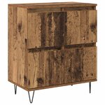vidaXL Buffets 3 Pièces Bois ancien