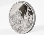 Pièce de monnaie en Argent 3000 Francs g 155.5 (5 oz) Millésime 2025 Time Flies WAR HAS NO REAL WINNER