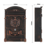 Profirst mail pm 700 boite aux lettres antique