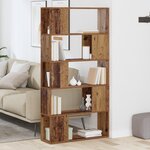 vidaXL Unité de rangement Bois ancien Bois massif 80 x 24 x 155 cm