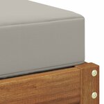 vidaXL Banc de Jardin Bois d'Acacia Massif Naturel