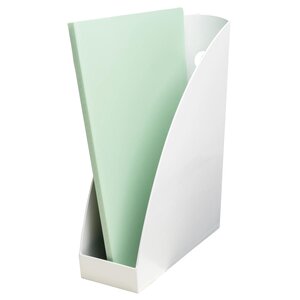 Porte-revues Mag-cube Autentik - Blanc - X 6 - Exacompta