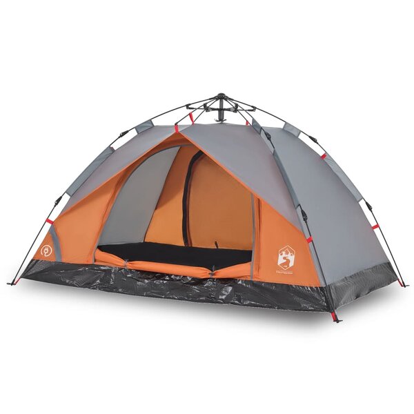 vidaXL Tente de camping à dôme 2 personnes libération rapide