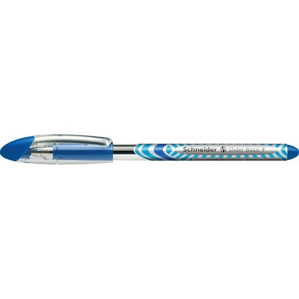 Stylo à bille Slider Basic Pointe Fine bleu SCHNEIDER