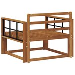 vidaXL Sofa de milieu extérieur Naturel