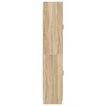 vidaXL Ensemble de Meubles 2 Pièces Chêne Sonoma Bois d'ingénierie