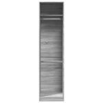 vidaXL Garde-robe gris sonoma 50x50x200 cm bois d'ingénierie