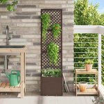 vidaXL Pots et jardinières Oui Autre Matériau