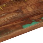 vidaXL Dessus de table 100x50x3 8cm rectangulaire bois massif récupéré