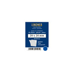 Pochettes simple soudure 20 x 24 mm pour timbres type semeuse. Fond - Transparent
