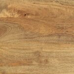 vidaXL Meuble TV marron 105x33x46 cm Bois massif de manguier