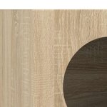 vidaXL Buffet Chêne Sonoma 40 x 35 x 100.5 cm Bois d'ingénierie